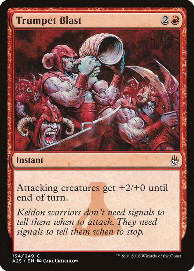 Trumpet Blast [Masters 25] Magic: The Gathering
