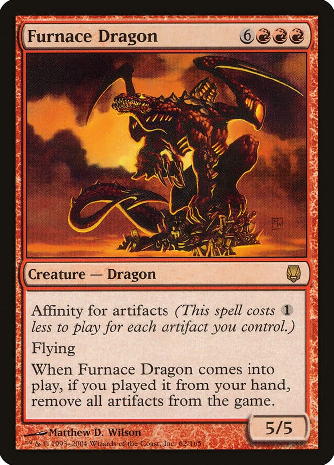 Furnace Dragon [Darksteel] Magic: The Gathering