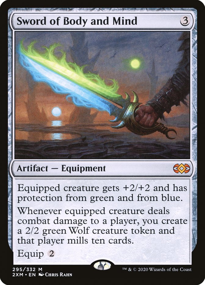 Sword of Body and Mind [Double Masters] Magic: The Gathering