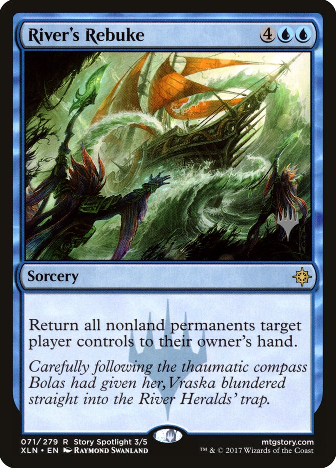 River's Rebuke (Promo Pack) [Ixalan Promos] Magic: The Gathering