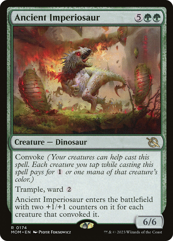 Ancient Imperiosaur [March of the Machine] Magic: The Gathering