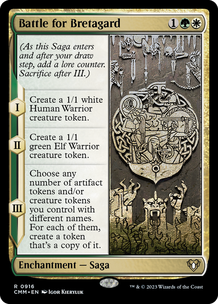 Battle for Bretagard [Commander Masters] Magic: The Gathering