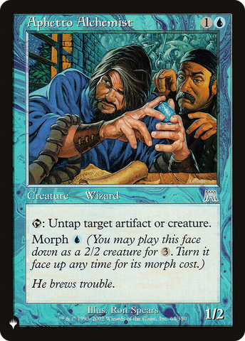 Aphetto Alchemist [The List] Magic: The Gathering