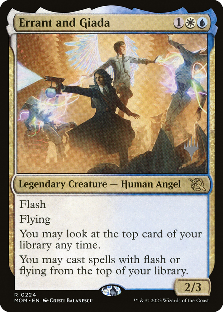 Errant and Giada (Promo Pack) [March of the Machine Promos] Magic: The Gathering