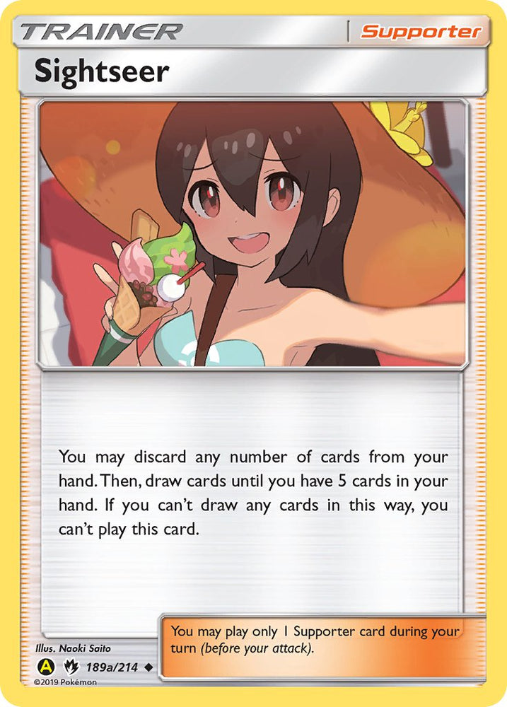 Sightseer (189a/214) [Alternate Art Promos] Pokémon
