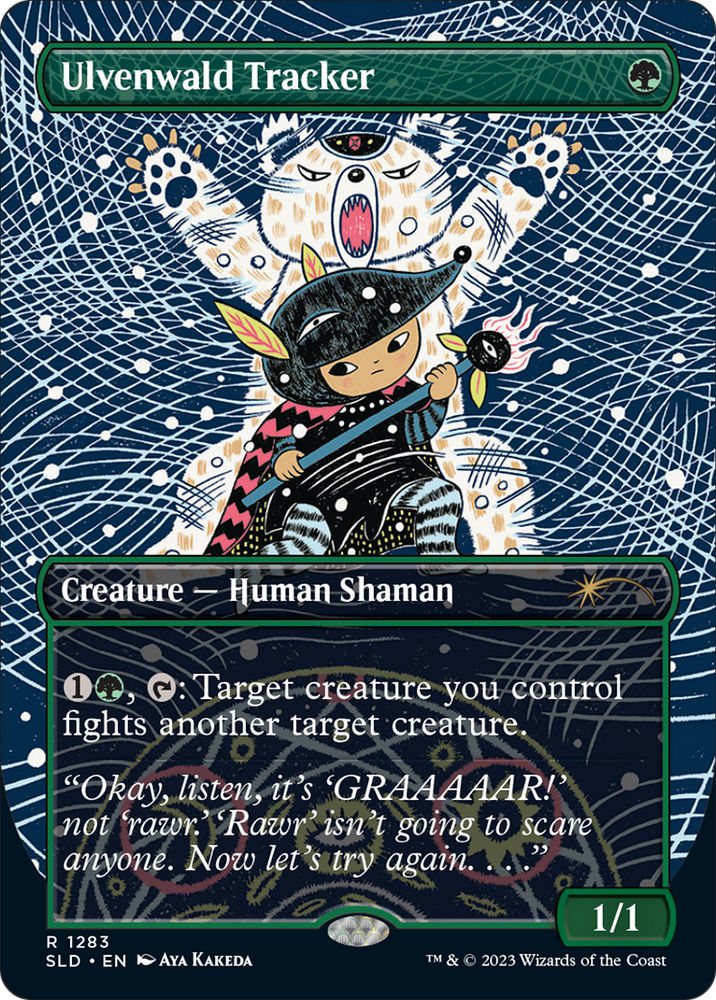 Ulvenwald Tracker (Borderless) [Secret Lair Drop Series] Magic: The Gathering
