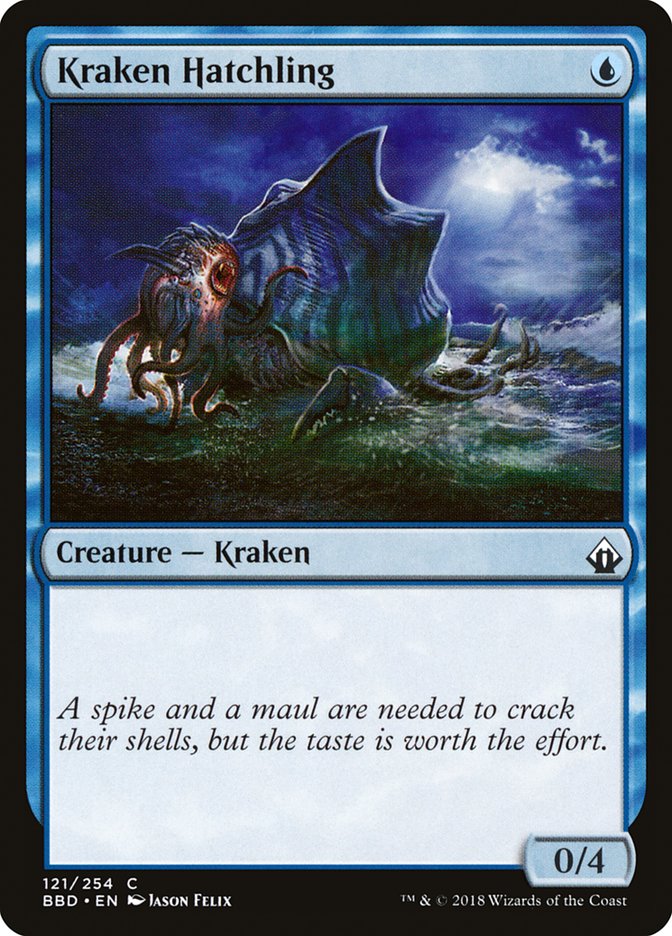 Kraken Hatchling [Battlebond] Magic: The Gathering