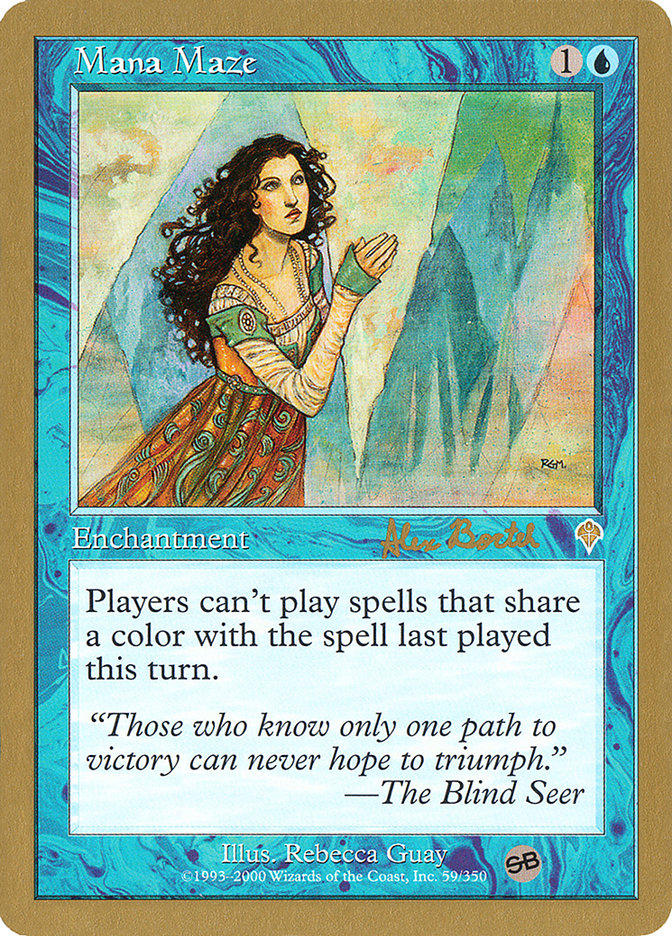Mana Maze (Alex Borteh) (SB) [World Championship Decks 2001] Magic: The Gathering