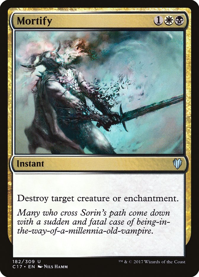 Mortify [Commander 2017] Magic: The Gathering