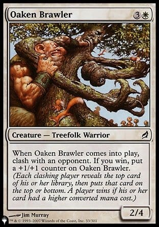Oaken Brawler [The List] Magic: The Gathering