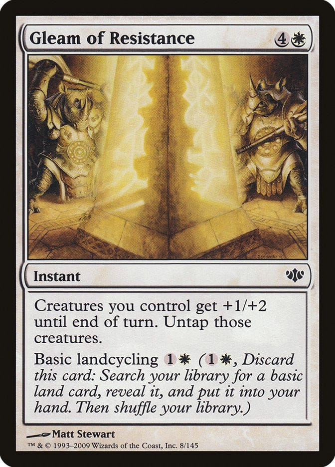 Gleam of Resistance [Conflux] Magic: The Gathering