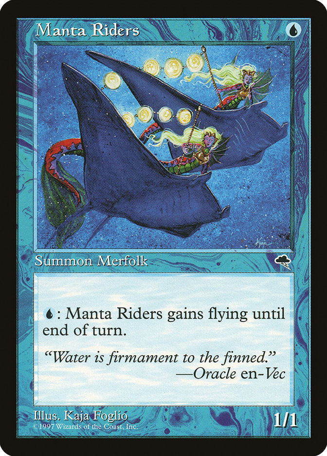 Manta Riders [Tempest] Magic: The Gathering