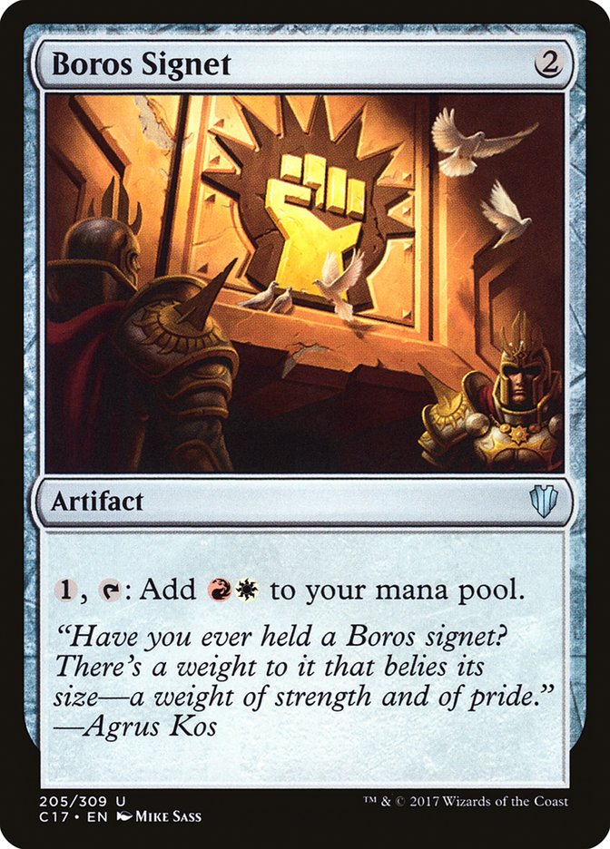 Boros Signet [Commander 2017] Magic: The Gathering