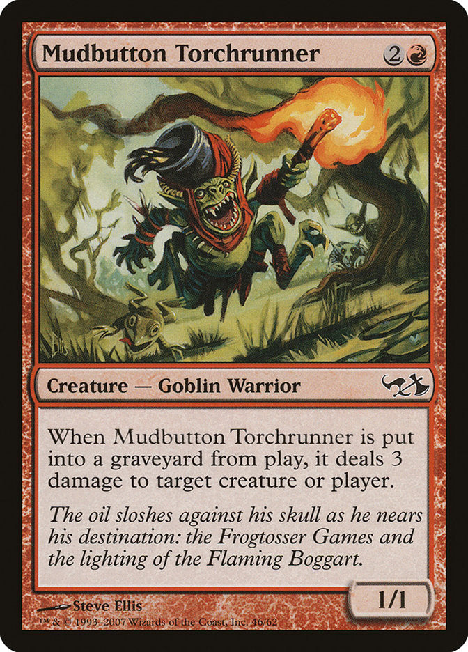 Mudbutton Torchrunner [Duel Decks: Elves vs. Goblins] Magic: The Gathering