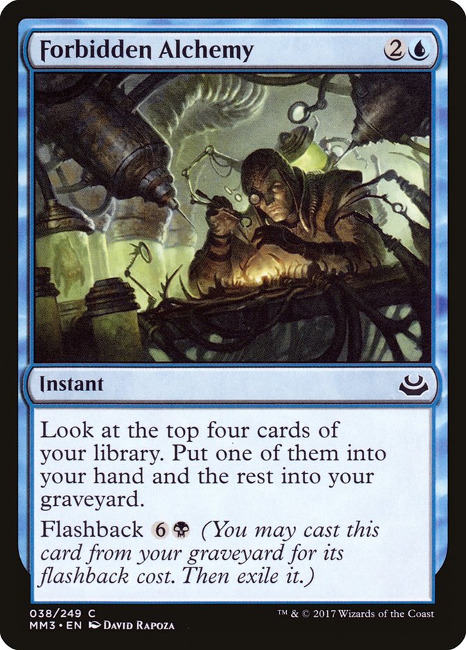 Forbidden Alchemy [Modern Masters 2017] Magic: The Gathering