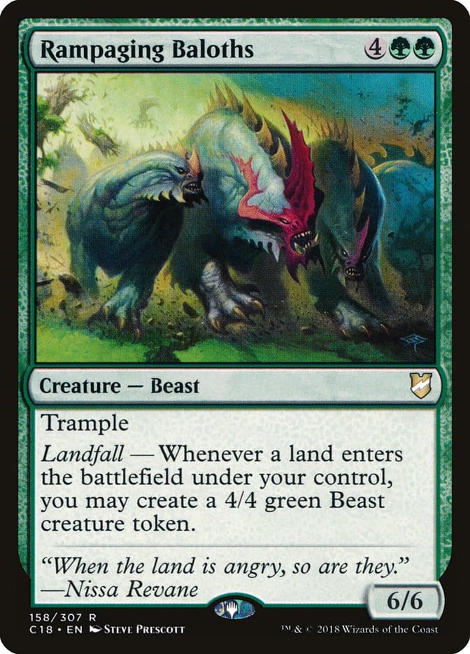 Rampaging Baloths [Commander 2018] Magic: The Gathering
