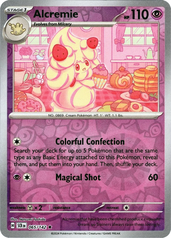 Alcremie (065/142) [Scarlet & Violet: Stellar Crown] Pokémon