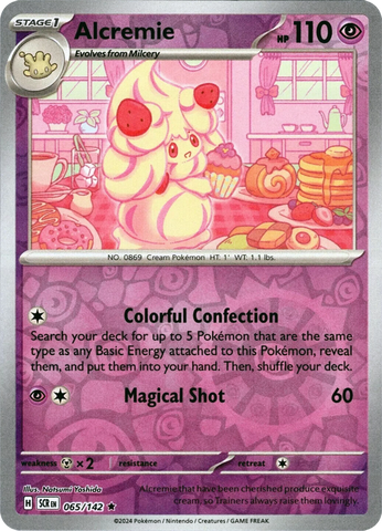Alcremie (065/142) [Scarlet & Violet: Stellar Crown] Pokémon