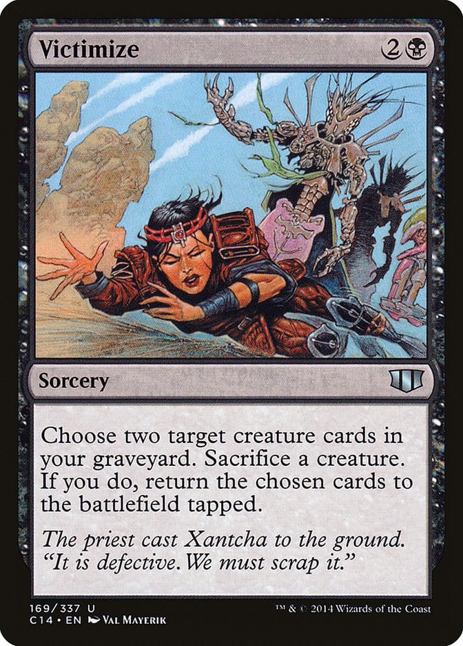 Victimize [Commander 2014] Magic: The Gathering