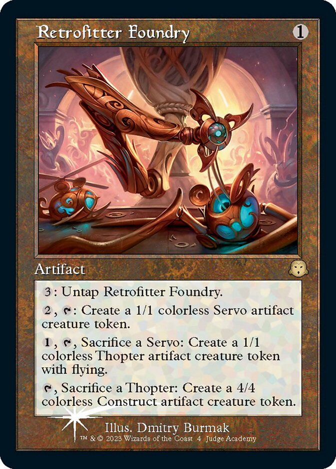Retrofitter Foundry (Retro) [Judge Gift Cards 2023] Magic: The Gathering