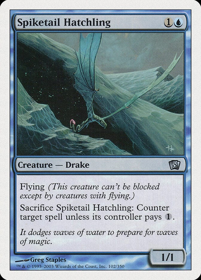 Spiketail Hatchling [Eighth Edition] Magic: The Gathering