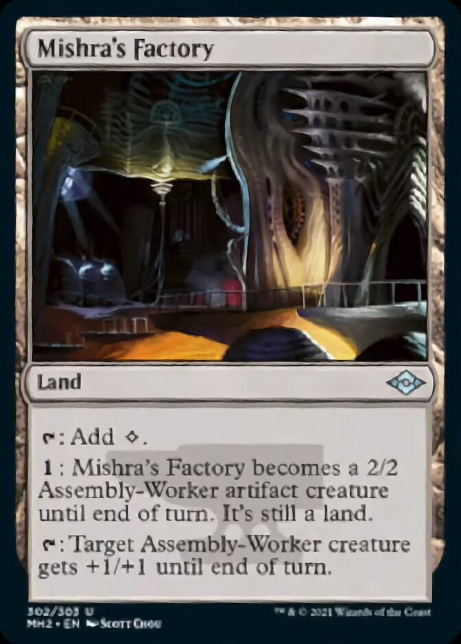 Mishra's Factory (Foil Etched) [Modern Horizons 2] Magic: The Gathering