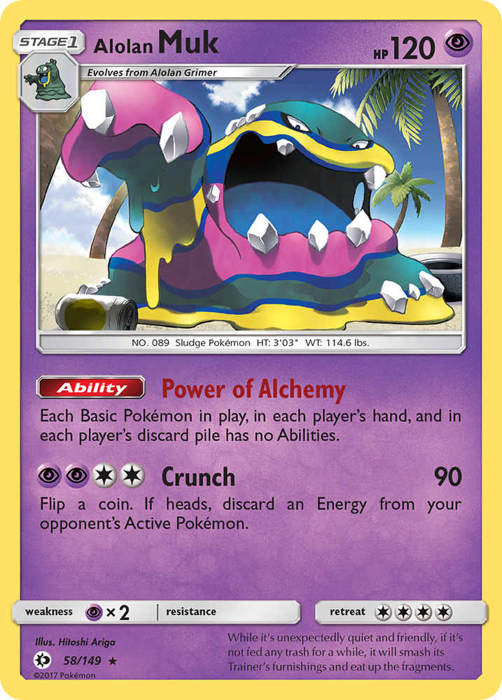 Alolan Muk (58/149) [Sun & Moon: Base Set] Pokémon