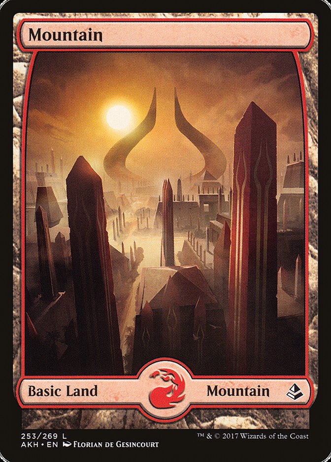 Mountain (253) [Amonkhet] Magic: The Gathering