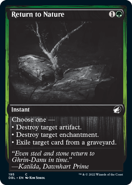 Return to Nature [Innistrad: Double Feature] Magic: The Gathering