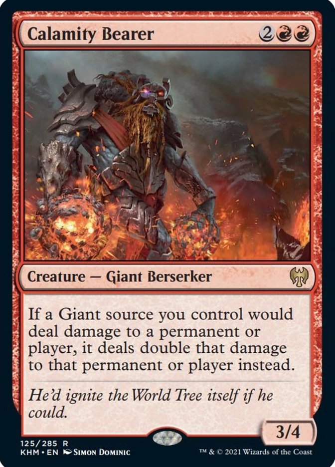 Calamity Bearer [Kaldheim] Magic: The Gathering