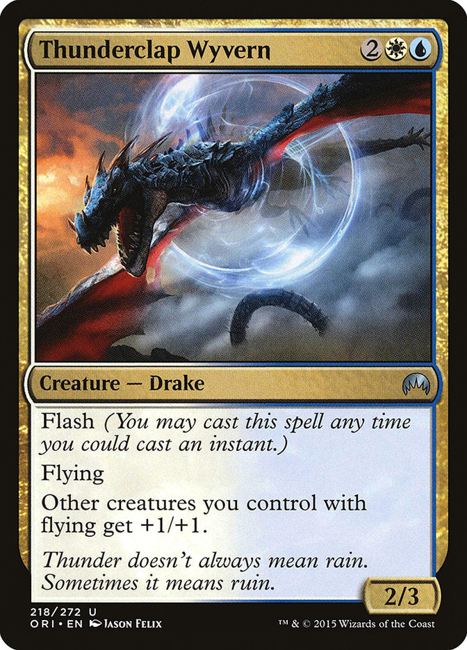 Thunderclap Wyvern [Magic Origins] Magic: The Gathering