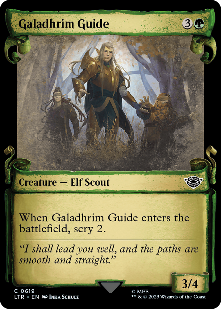 Galadhrim Guide [The Lord of the Rings: Tales of Middle-Earth Showcase Scrolls] Magic: The Gathering