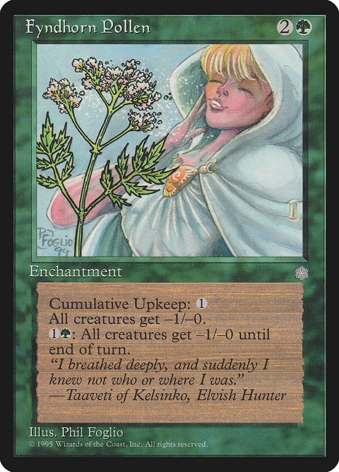 Fyndhorn Pollen [Ice Age] Magic: The Gathering