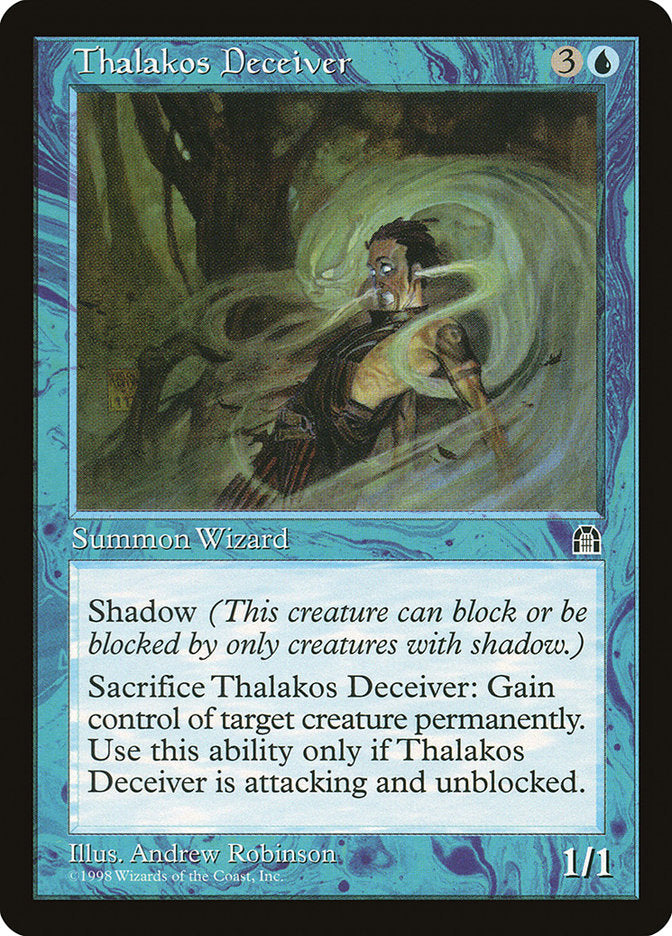 Thalakos Deceiver [Stronghold] Magic: The Gathering
