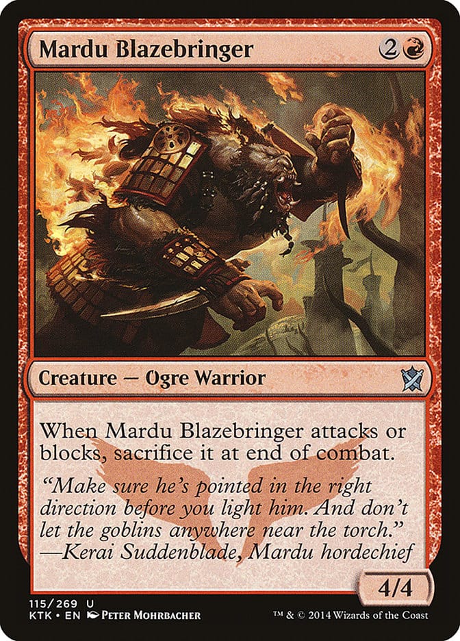 Mardu Blazebringer [Khans of Tarkir] Magic: The Gathering