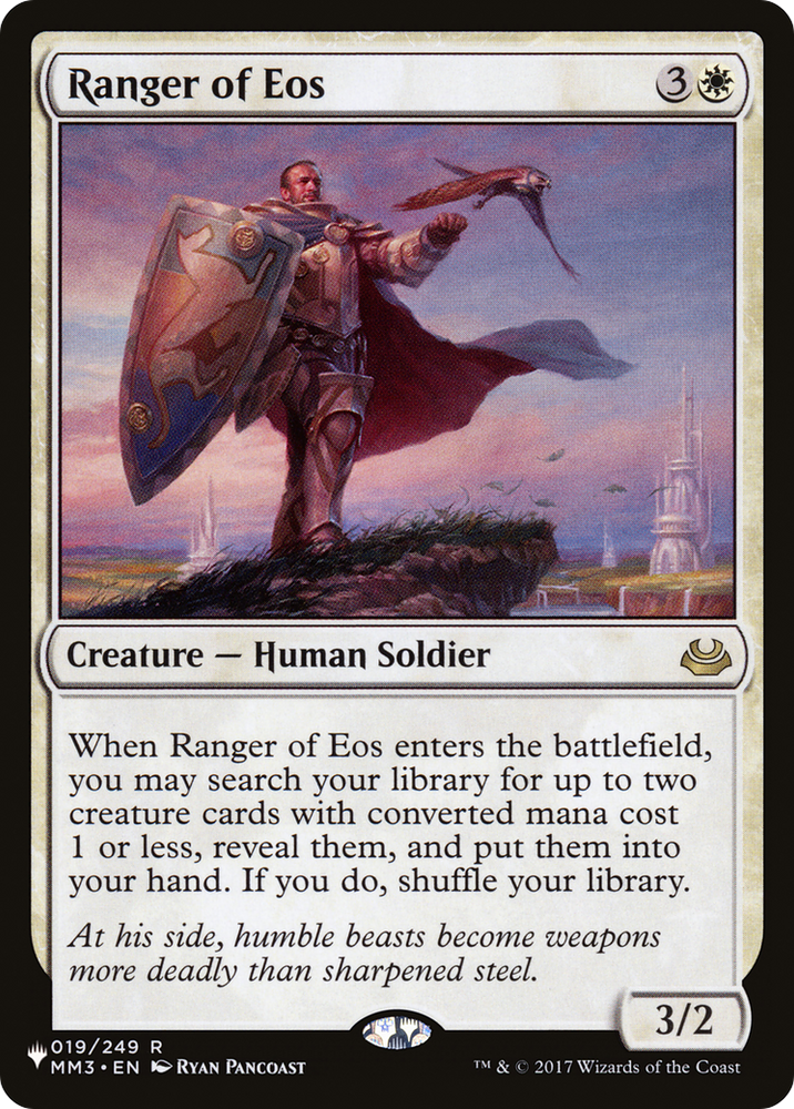 Ranger of Eos (MM3) [The List] Magic: The Gathering