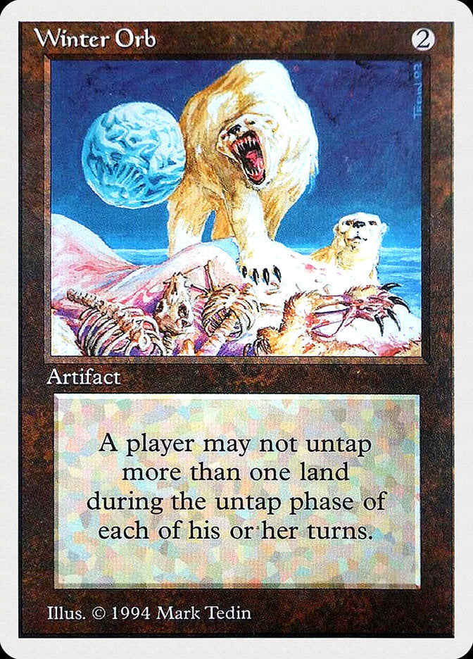 Winter Orb [Summer Magic / Edgar] Magic: The Gathering