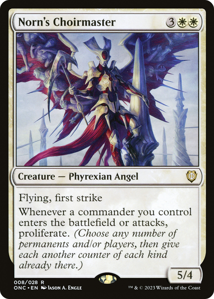 Norn's Choirmaster [Phyrexia: All Will Be One Commander] Magic: The Gathering