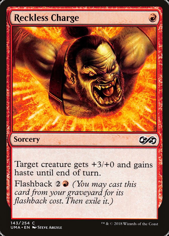 Reckless Charge [Ultimate Masters] Magic: The Gathering