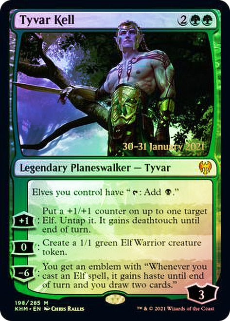 Tyvar Kell [Kaldheim Prerelease Promos] Magic: The Gathering