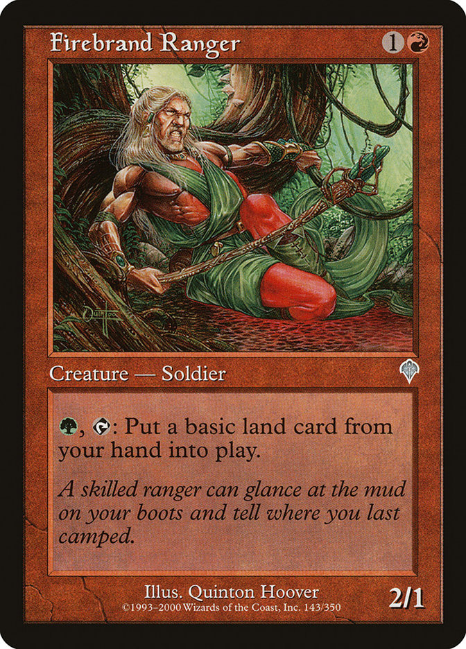 Firebrand Ranger [Invasion] Magic: The Gathering