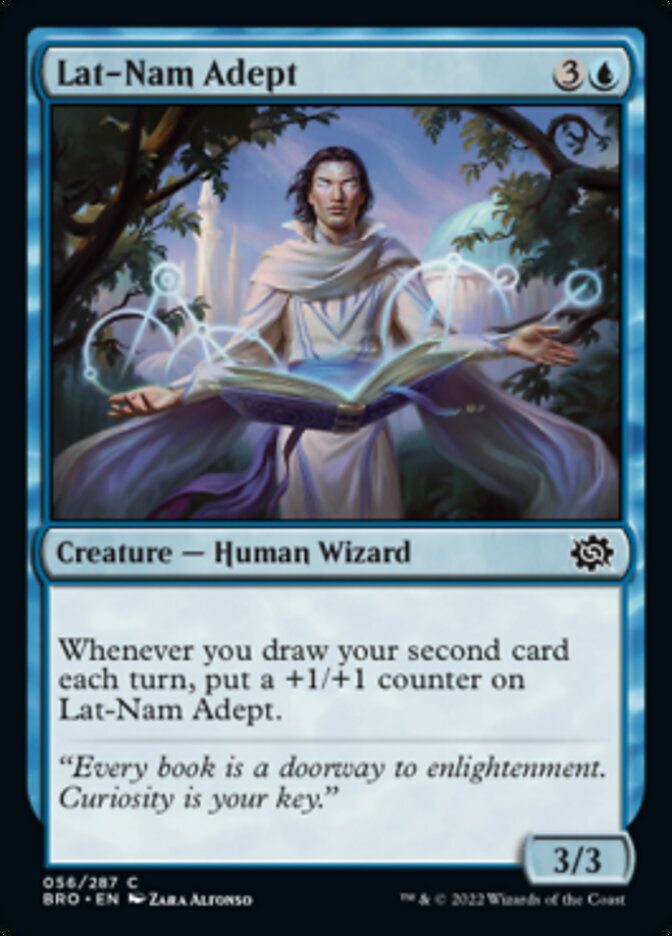 Lat-Nam Adept [The Brothers' War] Magic: The Gathering