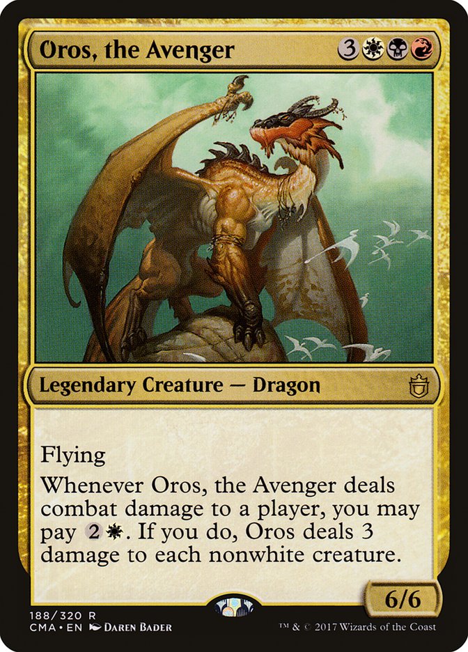 Oros, the Avenger [Commander Anthology] Magic: The Gathering