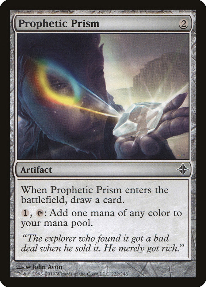 Prophetic Prism [Rise of the Eldrazi] Magic: The Gathering