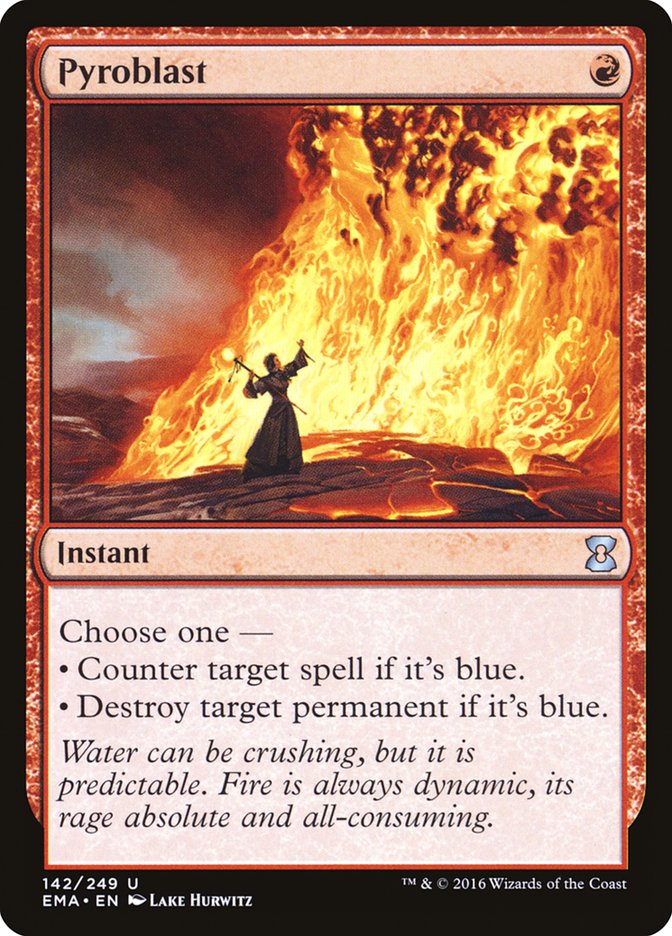 Pyroblast [Eternal Masters] Magic: The Gathering