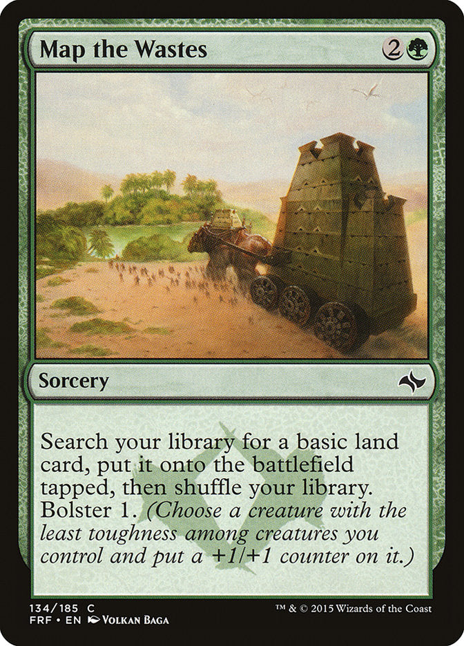Map the Wastes [Fate Reforged] Magic: The Gathering