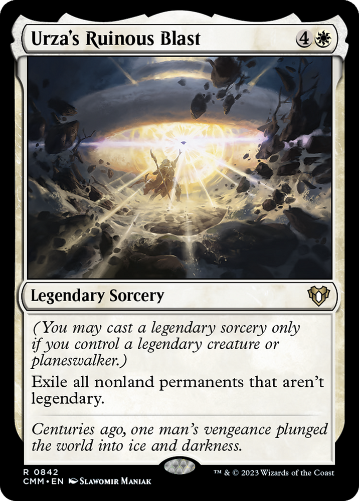 Urza's Ruinous Blast [Commander Masters] Magic: The Gathering