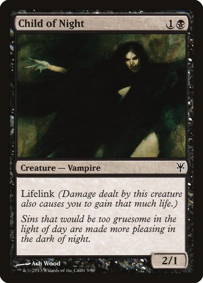 Child of Night [Duel Decks: Sorin vs. Tibalt] Magic: The Gathering