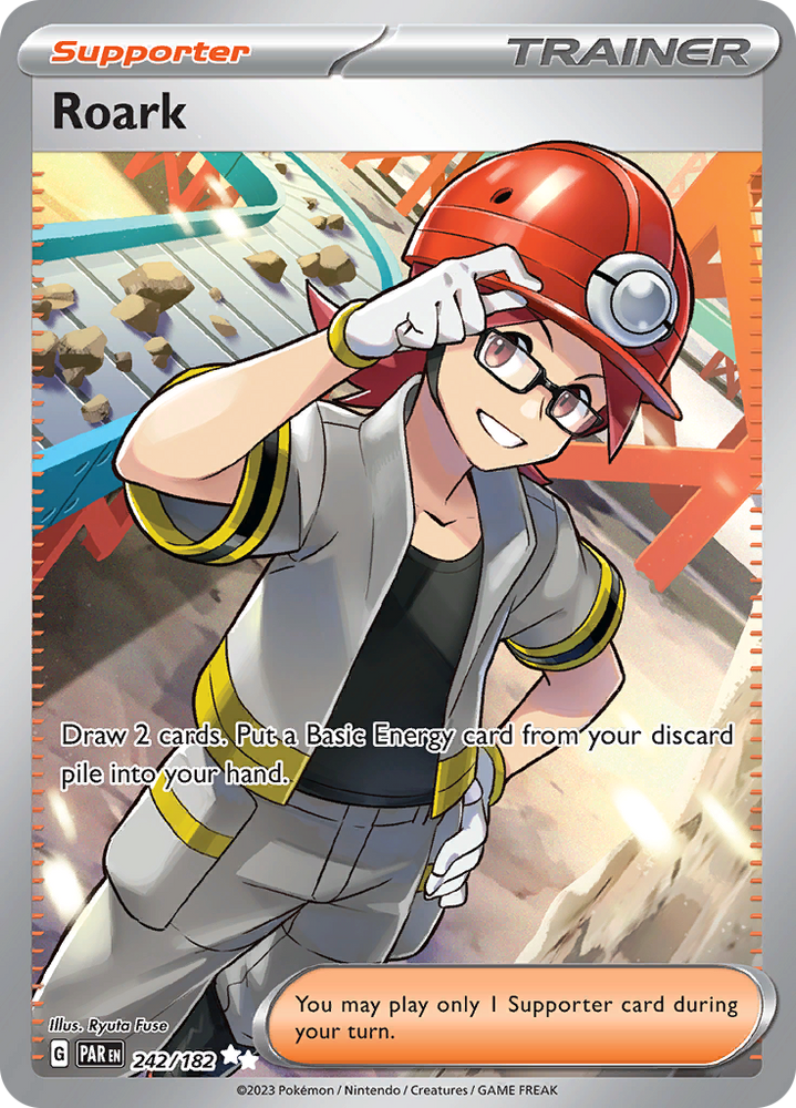 Roark (242/182) [Scarlet & Violet: Paradox Rift] Pokémon