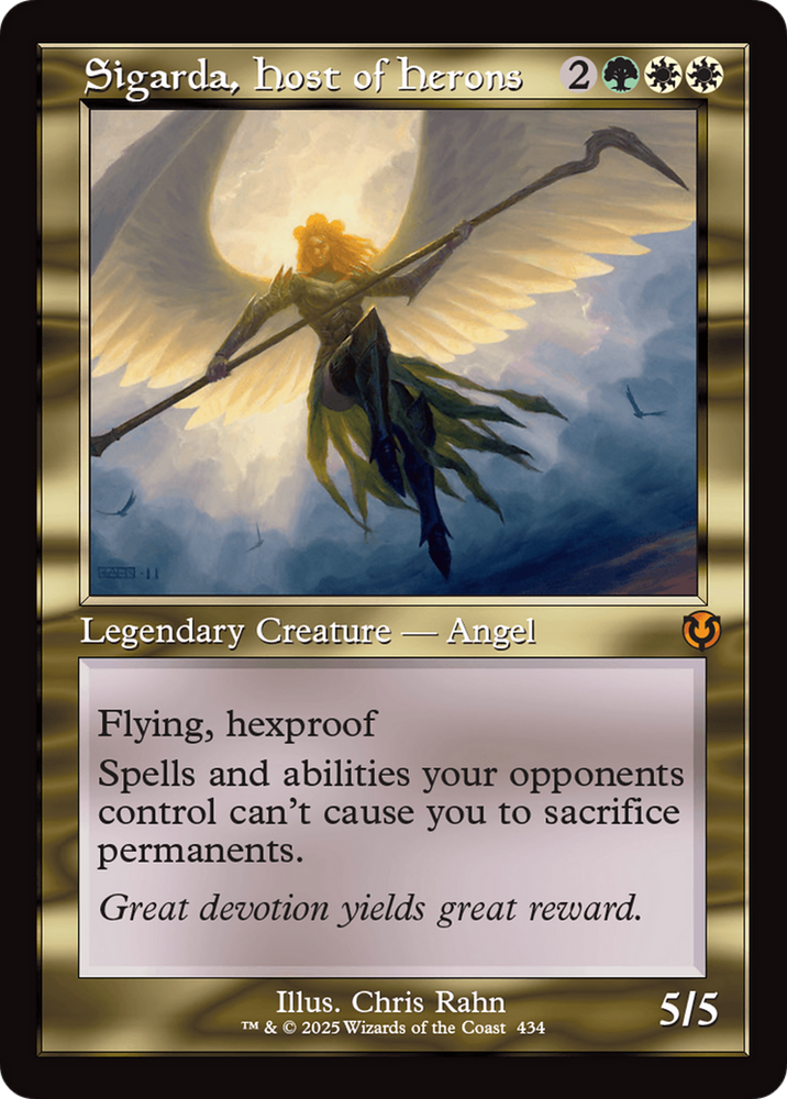 Sigarda, Host of Herons (Retro Frame) [Innistrad Remastered] Magic: The Gathering